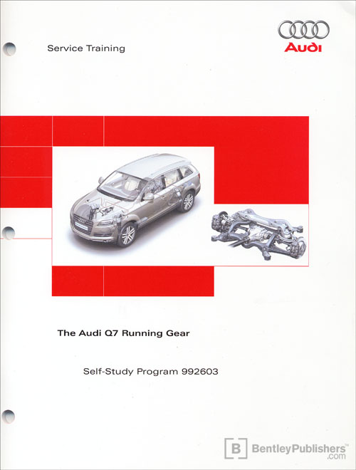 The Audi Q7 Running Gear Self-Study Program front cover
